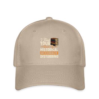 Historische Genauigkeit beunruhigt Geschichte - Flexfit Cap - Khaki - Vorne