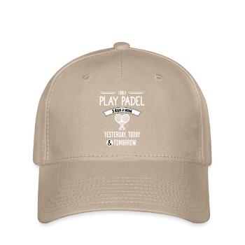 Daily Padel Passion - Flexfit Cap - khaki - Front