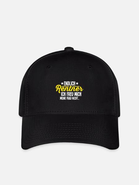 Rentner - Flexfit Cap - Schwarz