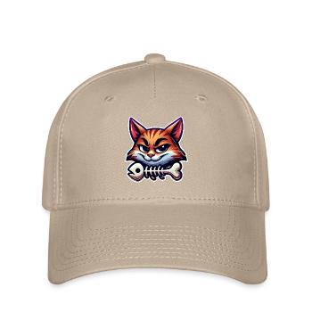 COLLECTION CHATS - Casquette Flexfit - kaki - Devant