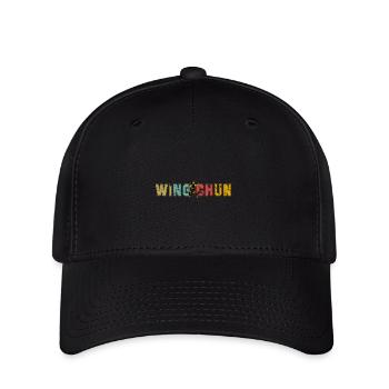 Wing Chun - Casquette Flexfit - noir - Devant