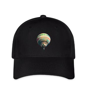 Hot-air balloon - Flexfit Cap - black - Front