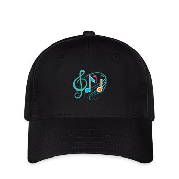 Music - Flexfit Cap - black - Front