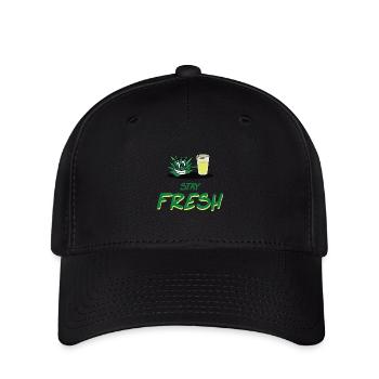 Stay fresh - Flexfit Cap - black - Front