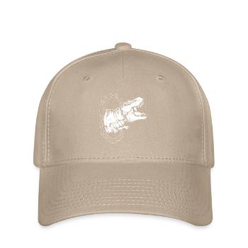 Dino DINOSAURIER GESCHENK T-REX JURASSIC DINOSAUR - Flexfit Cap - Khaki - Vorne