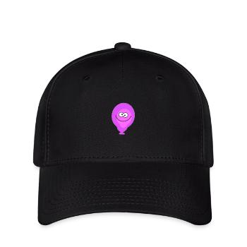 Luftballon - Flexfit Cap - Schwarz - Vorne