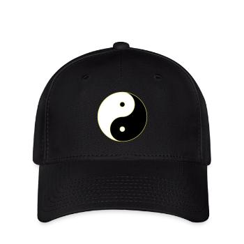 Yin Yang - Flexfit Cap - black - Front