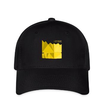 Hamburg - Flexfit Cap - Schwarz - Vorne