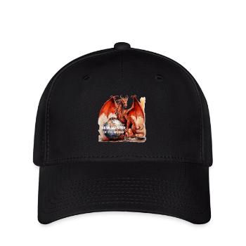 Mbambi - Dragon - Casquette Flexfit - noir - Devant