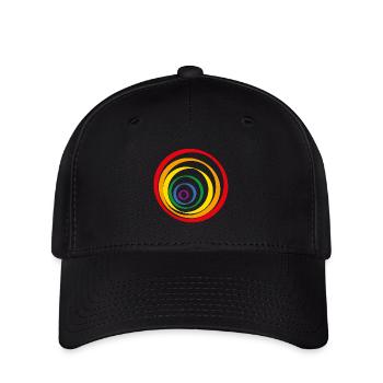 VOICES UNCHAINED INFINITE RAINBOW - Flexfit Cap - Schwarz - Vorne