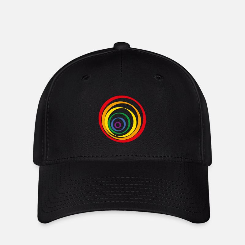 VOICES UNCHAINED INFINITE RAINBOW - Flexfit Cap - Schwarz