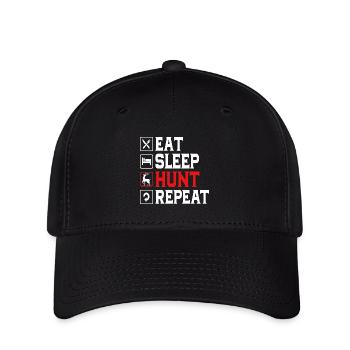 Jäger Jagen - Flexfit Cap - Schwarz - Vorne