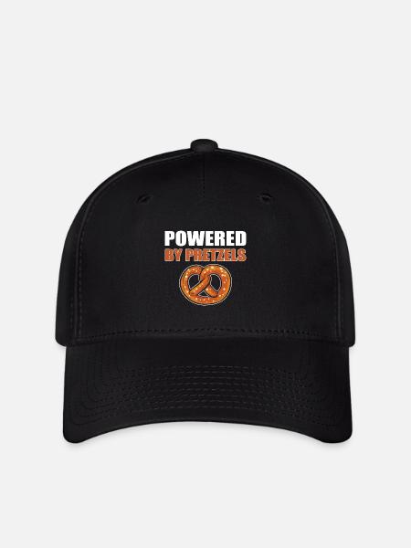 Brezel - Flexfit Cap - Schwarz