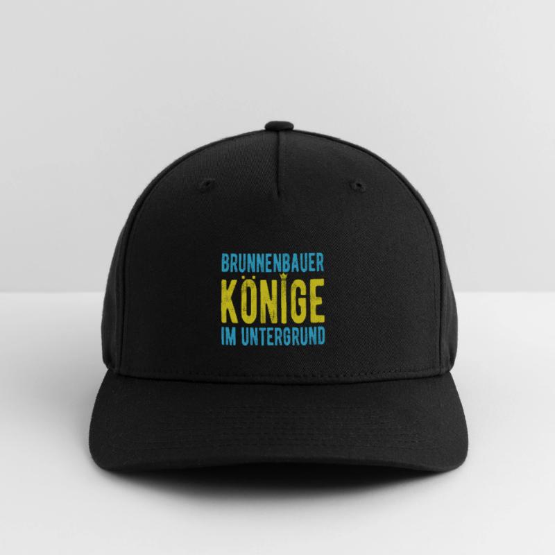 Un constructeur de puits dit que les rois sont des puits souterrains Casquette Flexfit