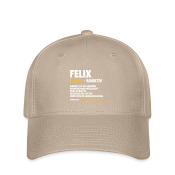 Felix - Flexfit Cap - khaki - Front