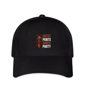 Antsy pants dance party - Flexfit Cap - black - Front