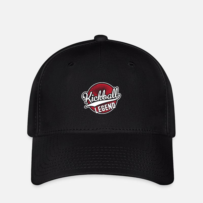 Kickball Kickball Legend - Flexfit Cap - black