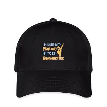 Gymnastik Training Fitness Gym - Flexfit Cap - Schwarz - Vorne
