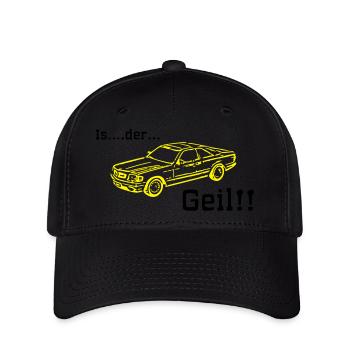 est la cornée - Casquette Flexfit - noir - Devant