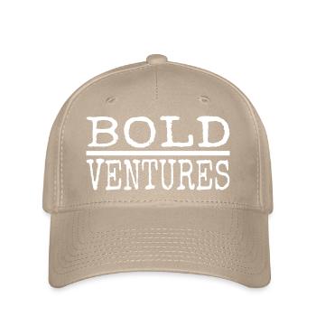 startup culture sayings business success geek - Flexfit Cap - Khaki - Vorne