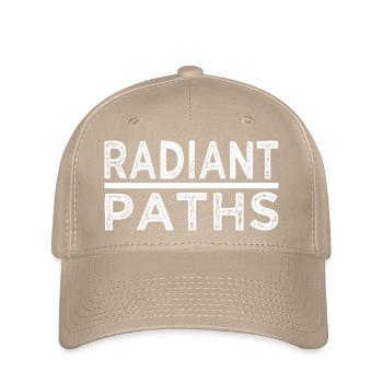 journey of growth journey quotes sunshine - Flexfit Cap - khaki - Front
