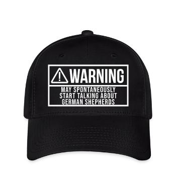 Deutscher Schäferhund - Flexfit Cap - Schwarz - Vorne