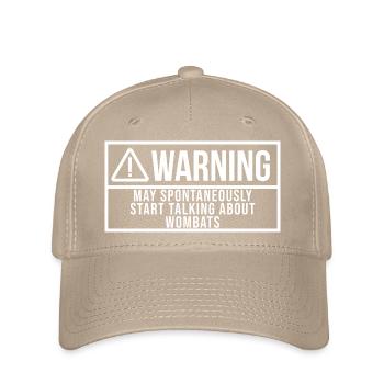 Wombat - Flexfit Cap - khaki - Front