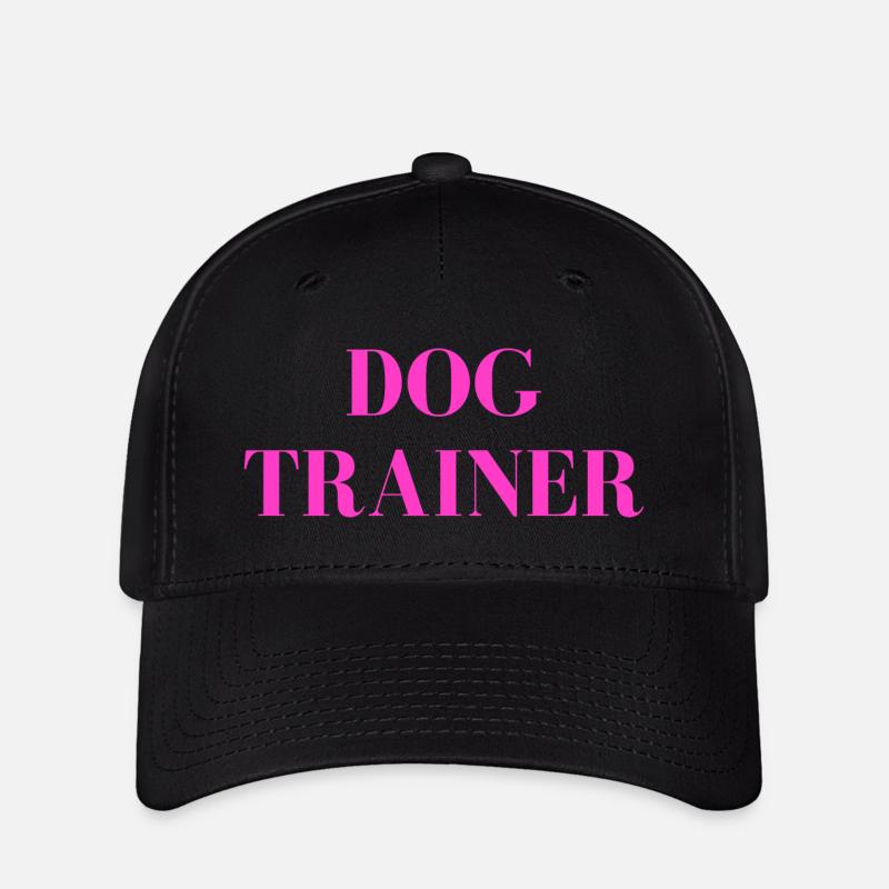Dog Trainer - Flexfit Cap - Schwarz