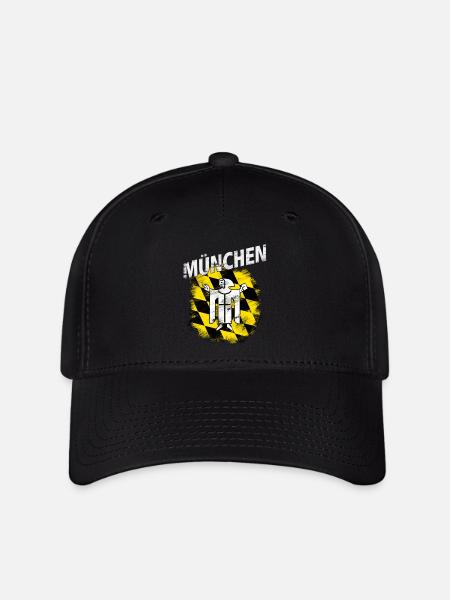 München - Flexfit Cap - Schwarz