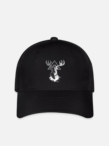 Weiße Dualität - Flexfit Cap - Schwarz