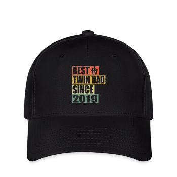 Twins Father Twin Father since 2019 - Flexfit Cap - black - Front