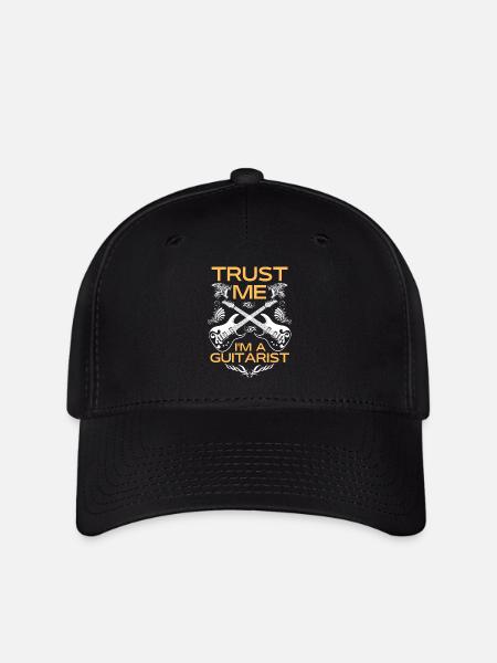 Gitarrist 1 - Flexfit Cap - Schwarz