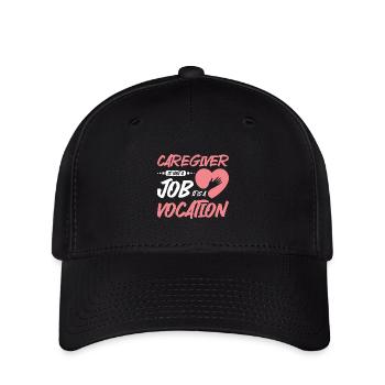 Nurse is not a profession, but a vocation - Flexfit Cap - black - Front