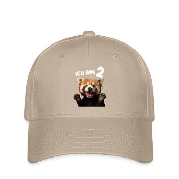 2 Jahre Kleiner Roter Panda Pandas 2. Geburtstag - Flexfit Cap - Khaki - Vorne