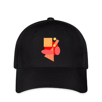 Herbstliche Farben. - Flexfit Cap - Schwarz - Vorne