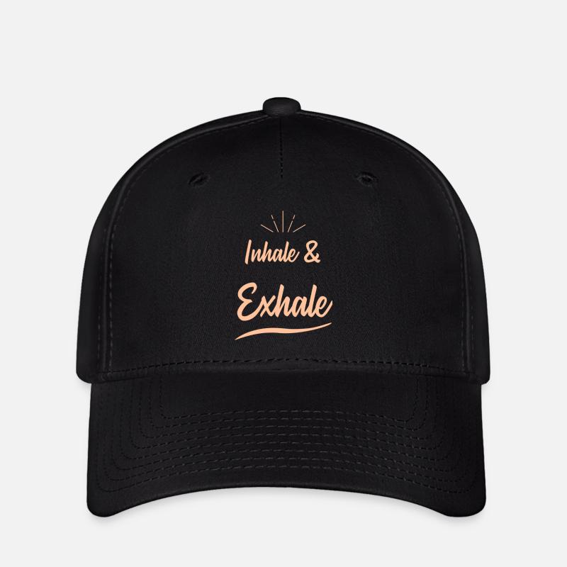 Yoga Sayings - Flexfit Cap - black