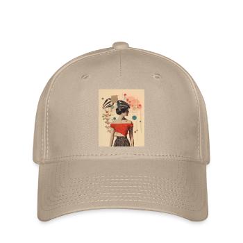Skorpion-Collage - Flexfit Cap - Khaki - Vorne