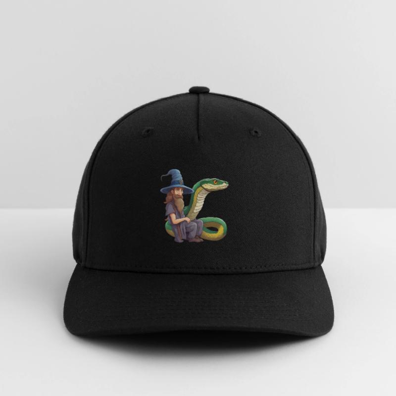 Sorcier Serpent Anaconda Serpent Boa Python Casquette Flexfit