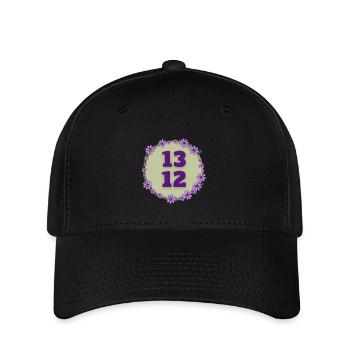 1312 / ACAB - Flexfit Cap - Schwarz - Vorne