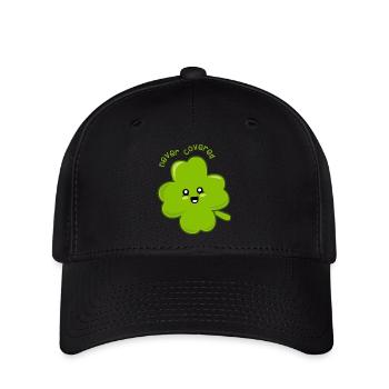 Lucky the Four-leaf Clover! - Flexfit Cap - black - Front