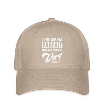 Stéphanois football st étienne supporter vert fier - Casquette Flexfit - kaki - Devant