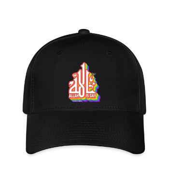 Allah Is Gay - Flexfit Cap - black - Front