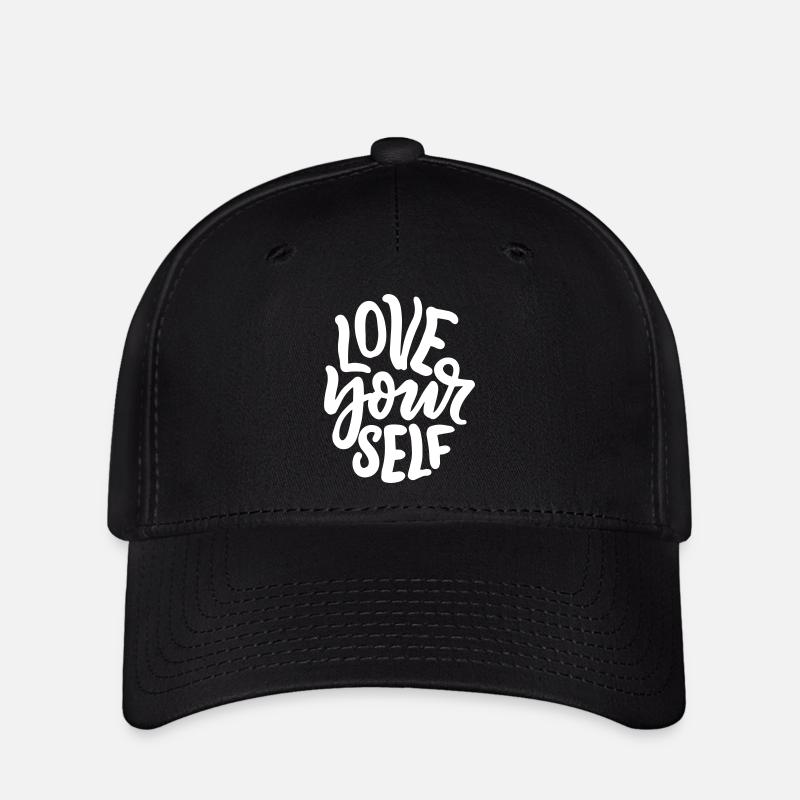 Love yourself - Flexfit Cap - black