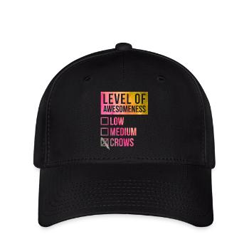 Crow - Flexfit Cap - black - Front