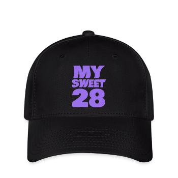 Sweet 28 - Flexfit Cap - black - Front