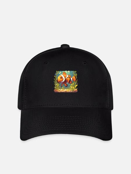 Clownfish Clownfische Clownfisch - Flexfit Cap - Schwarz