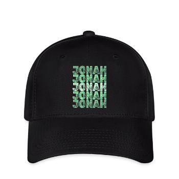 Geschenk für Jonah - Flexfit Cap - Schwarz - Vorne