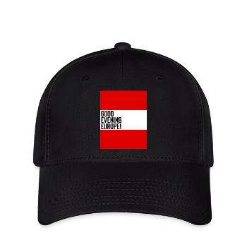 Österreich Eurovision Song Contest - Flexfit Cap - Schwarz - Vorne