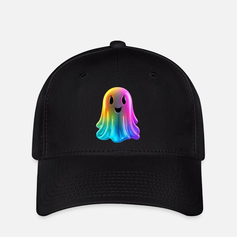 Bunter Geist - Flexfit Cap - Schwarz