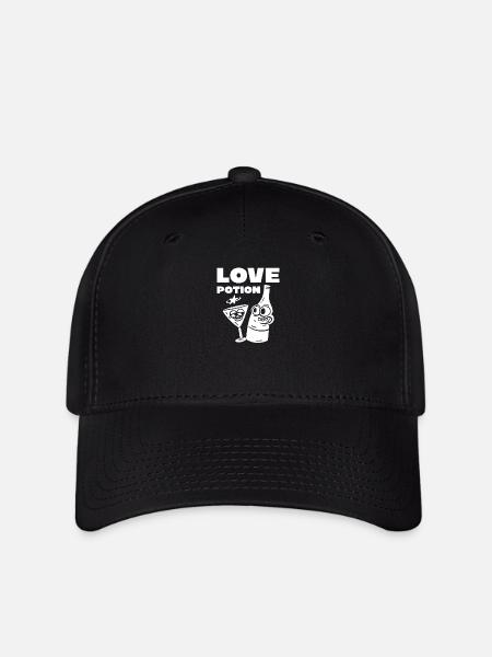 Love Potion - Flexfit Cap - Schwarz